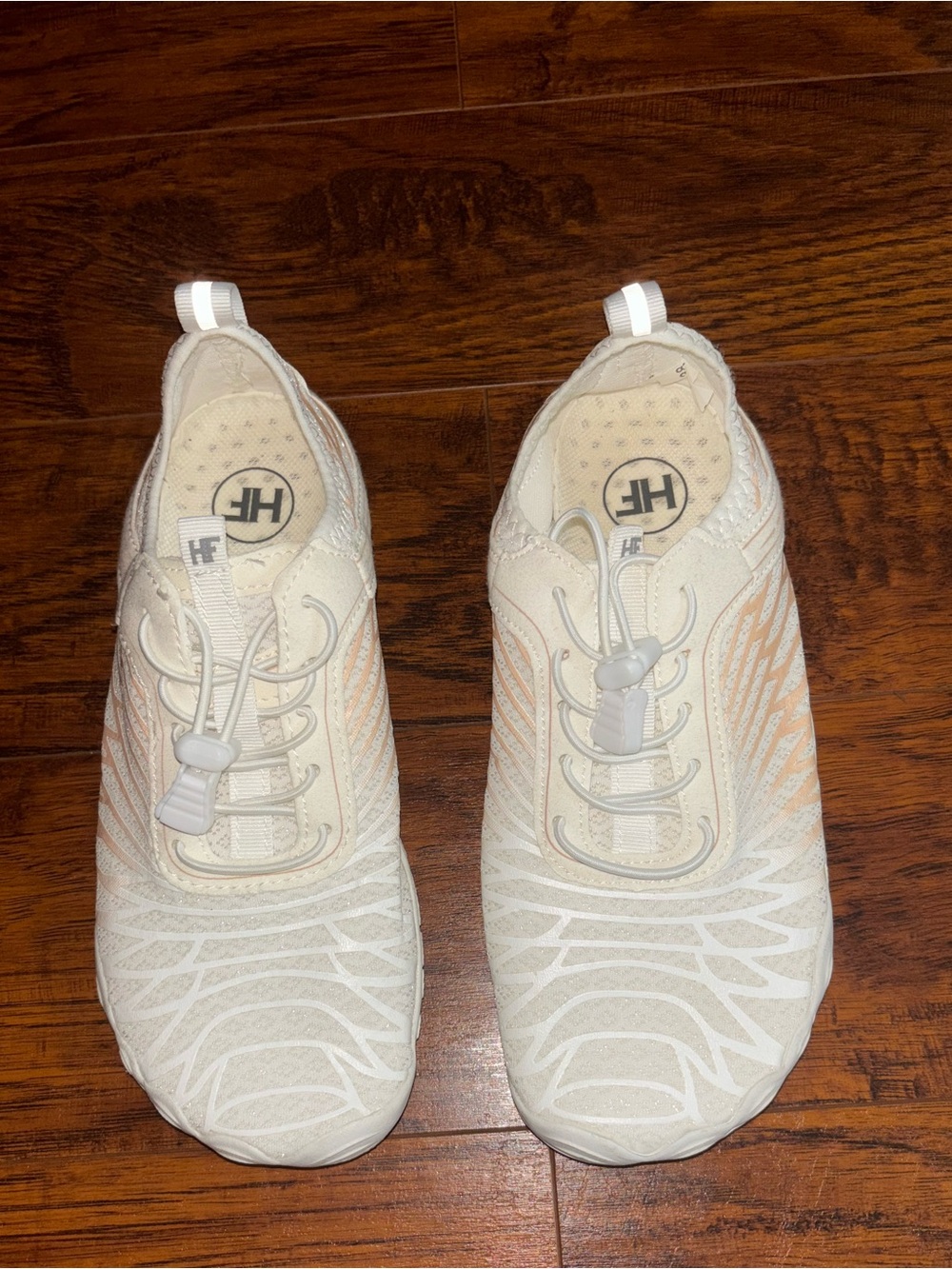 HF Hike Footwear Lorax Pro White Barefoot Shoes Lightweight Non-Slip Adventure